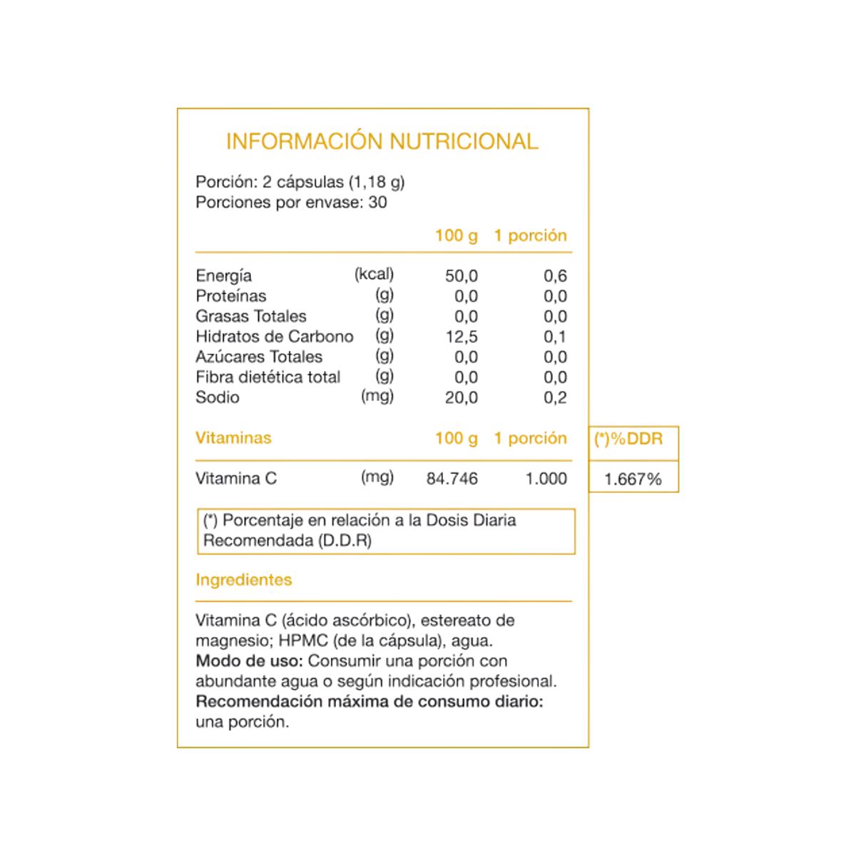 Vitamina C