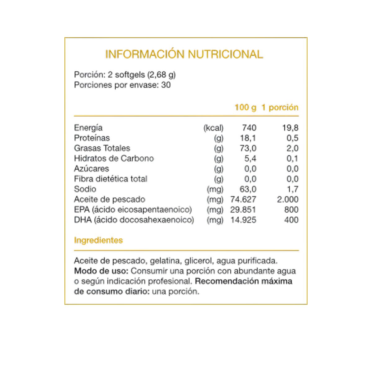 Omega 3 Premium
