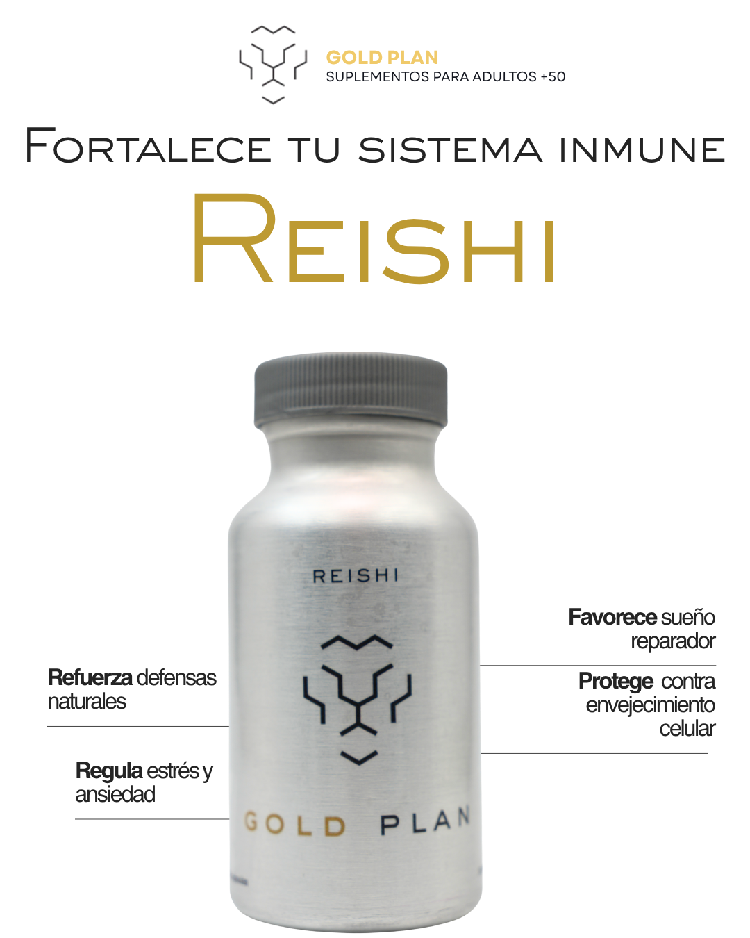 Pack Mente - L-Treonato de Magnesio + Reishi 120 Cápsulas