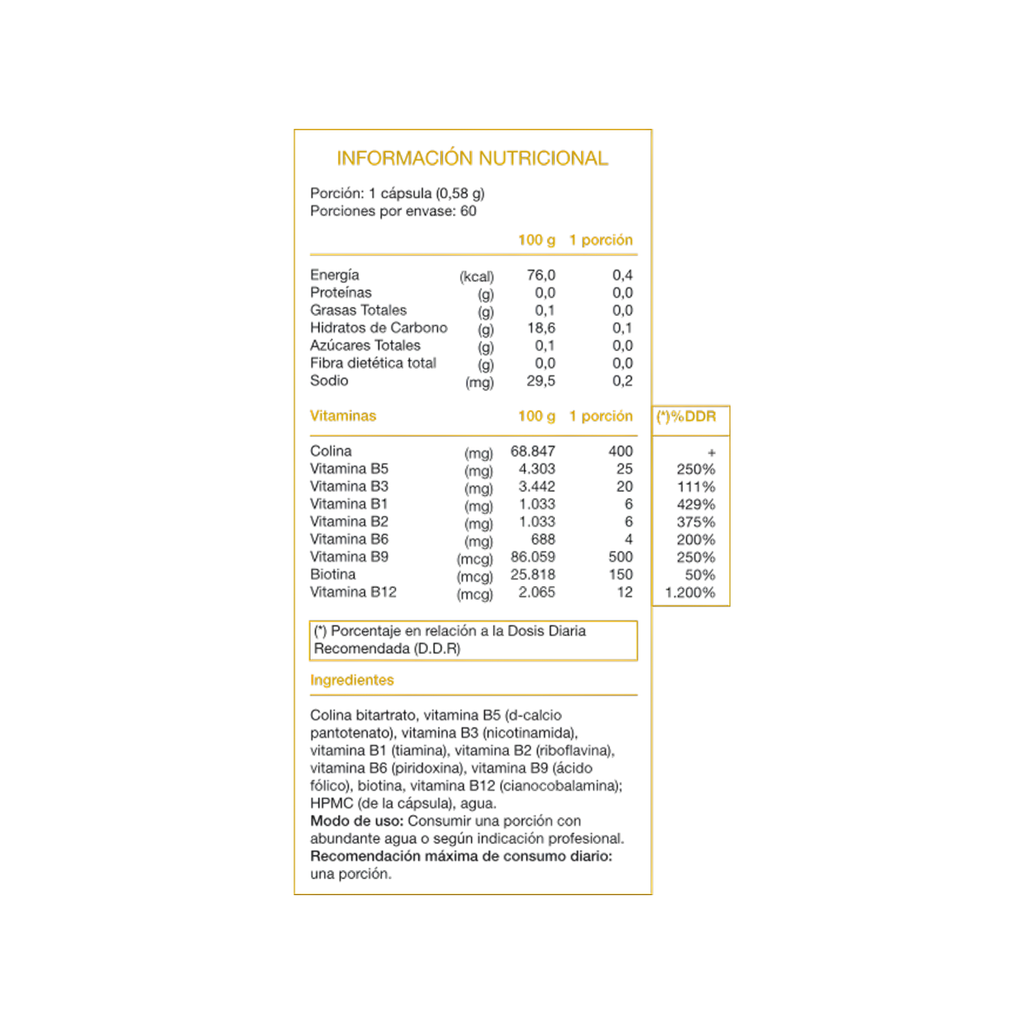 Pack Base Vital - Complejo B + Vitamina D3+K2 120 Cápsulas