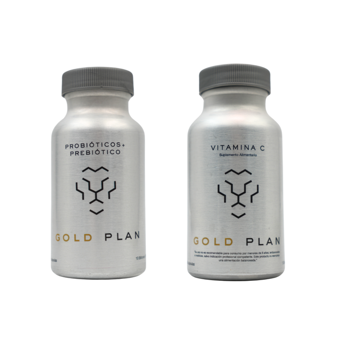 Pack Defensas - Probióticos + Prebióticos + Vitamina C 120 Cápsulas