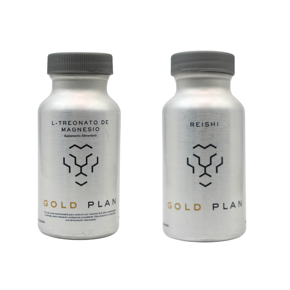Pack Mente - L-Treonato de Magnesio + Reishi 120 Cápsulas