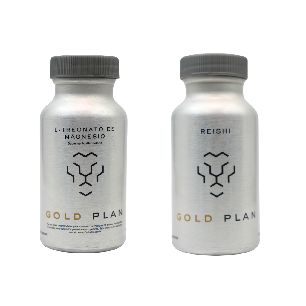 Pack Mente - L-Treonato de Magnesio + Reishi 120 Cápsulas