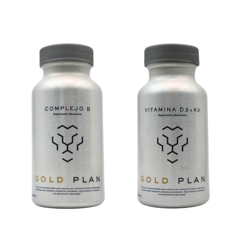 Pack Base Vital - Complejo B + Vitamina D3+K2 120 Cápsulas