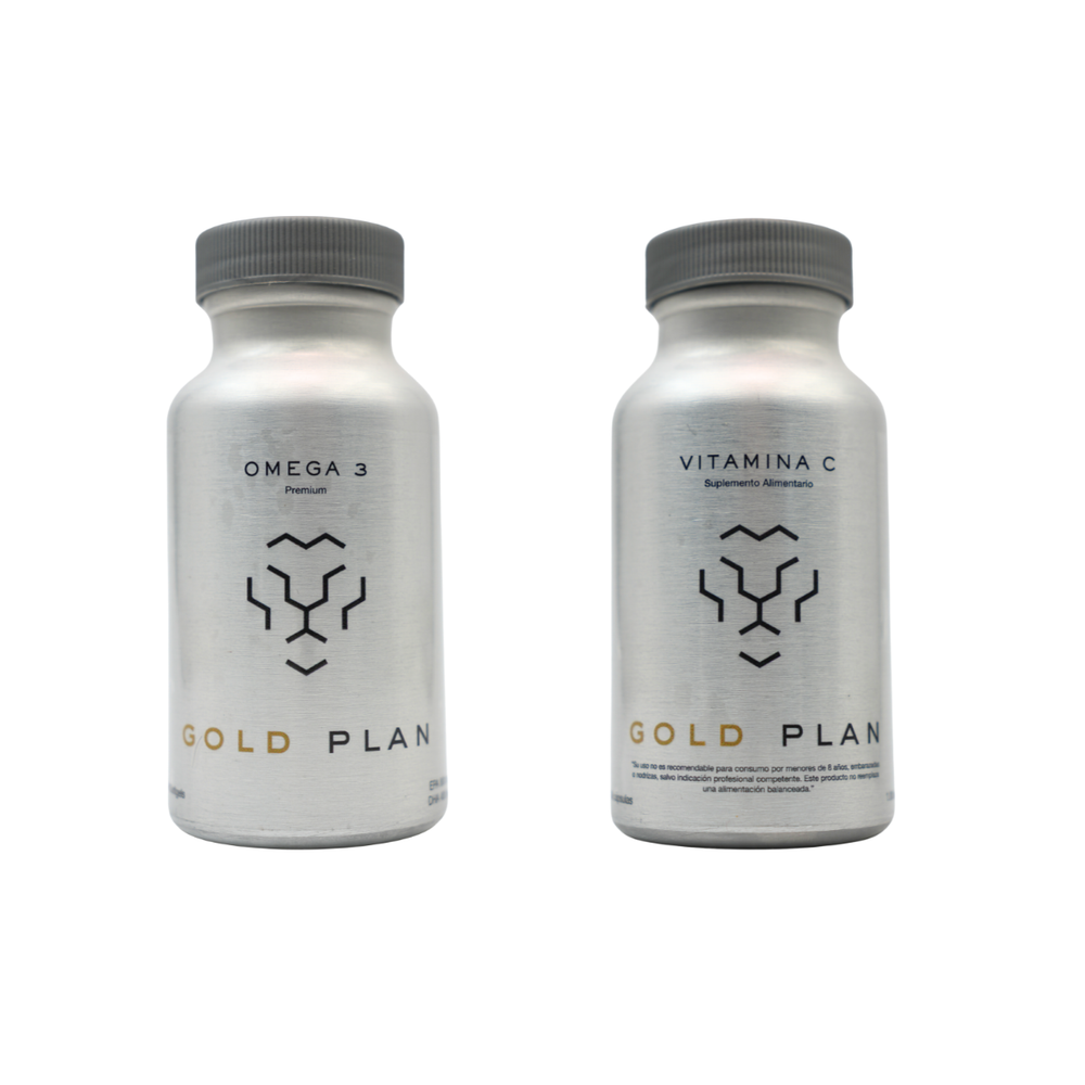 Pack Antioxidante - Vitamina C + Omega 3 120 Cápsulas