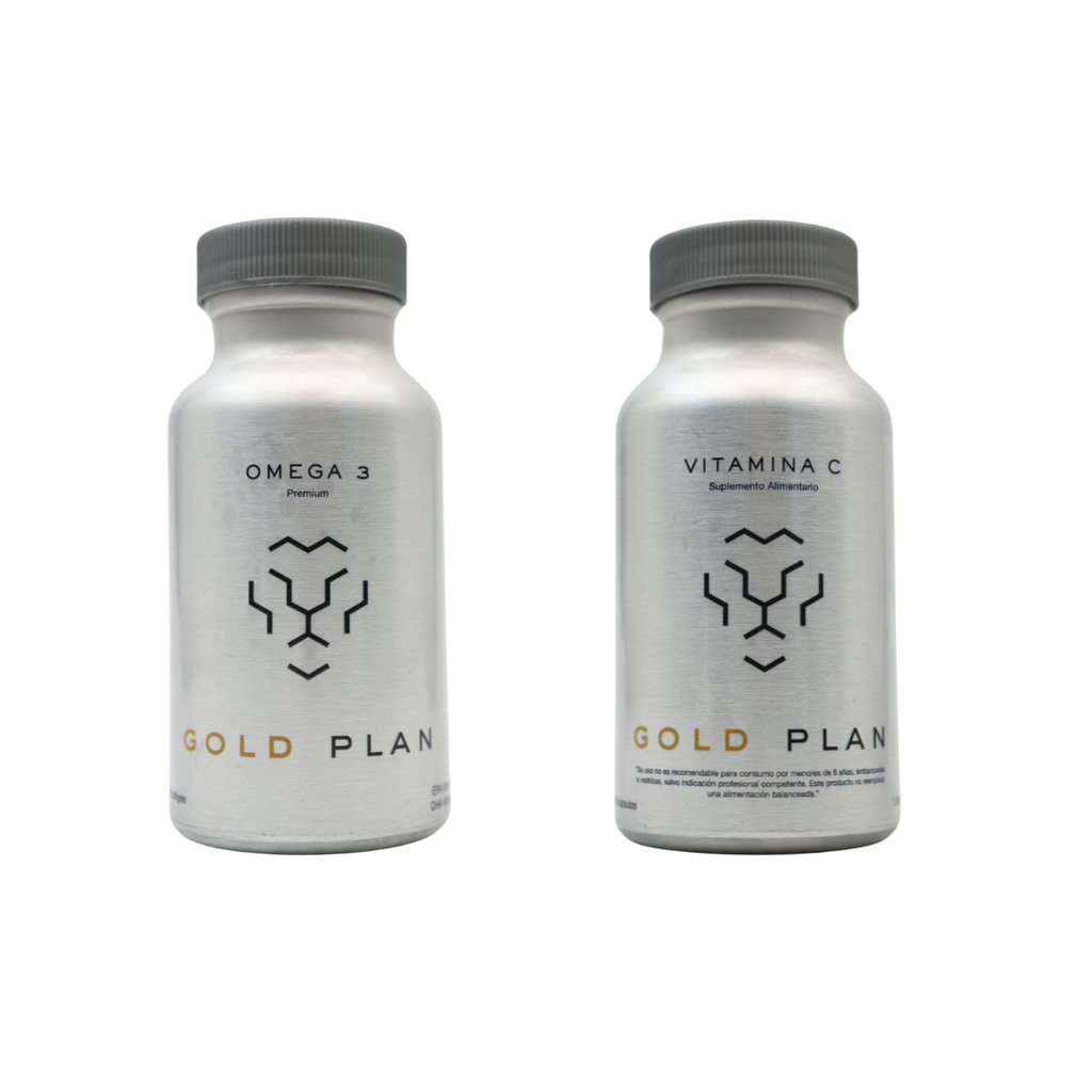 Pack Antioxidante - Vitamina C + Omega 3 120 Cápsulas