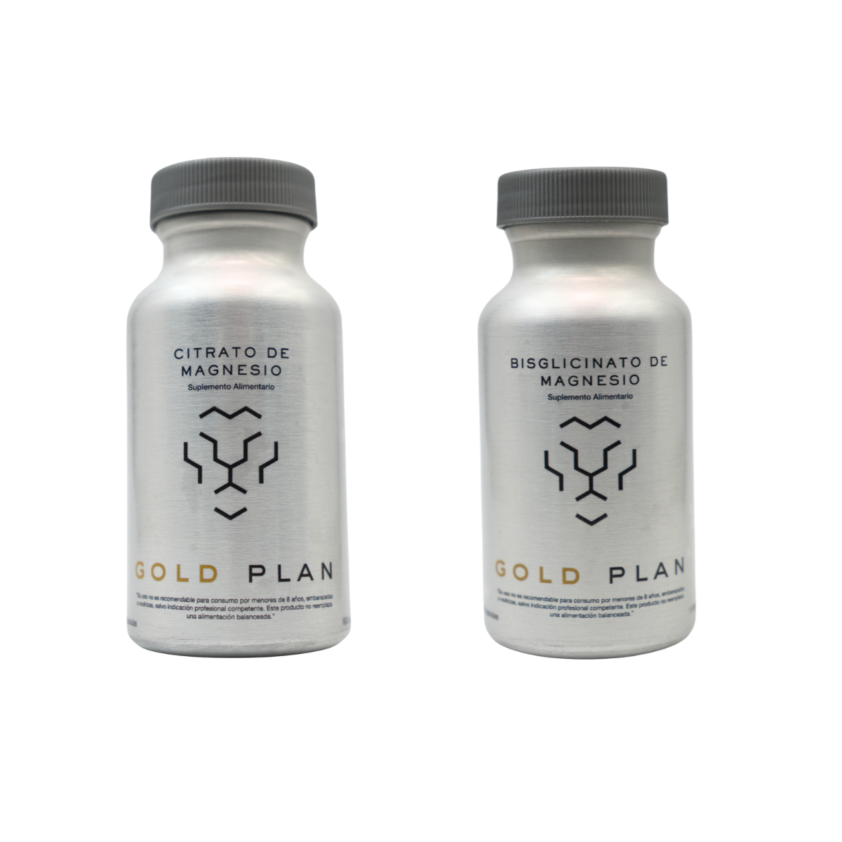 Pack Recupera - Citrato + Bisglicinato de Magnesio 120 Cápsulas